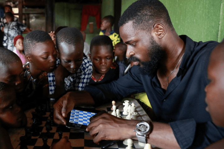 chess in slums africa